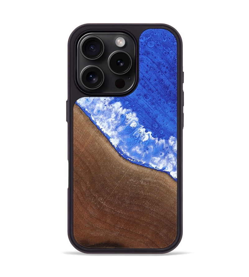 iPhone 16 Pro Wood Phone Case - Huey (Coastal, 818282)