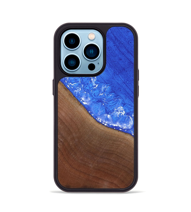 iPhone 14 Pro Wood Phone Case - Lorelai (Coastal, 818284)