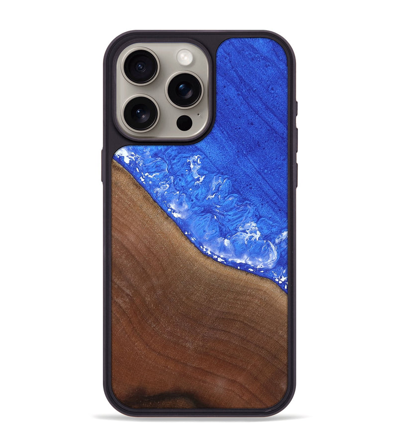 iPhone 15 Pro Max Wood Phone Case - Lorelai (Coastal, 818284)