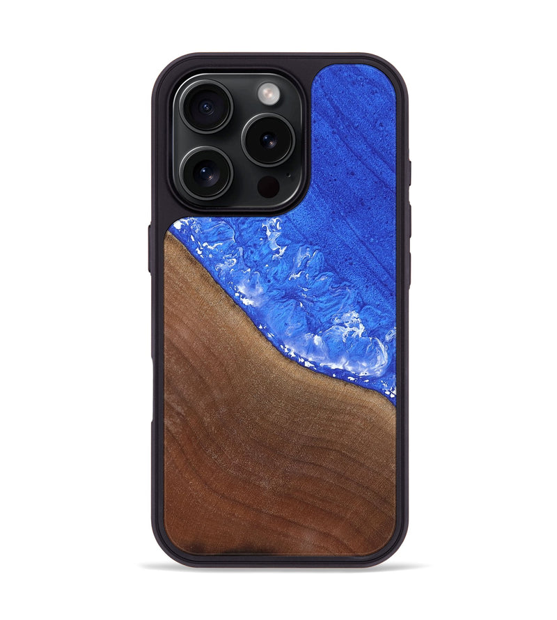 iPhone 16 Pro Wood Phone Case - Lorelai (Coastal, 818284)
