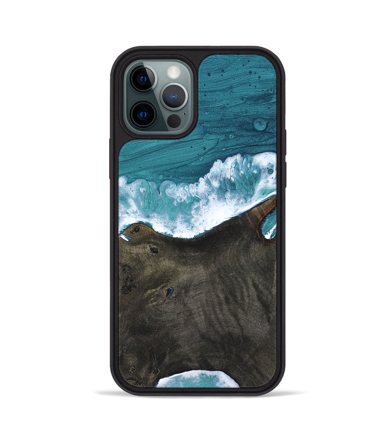 iPhone 12 Pro Wood Phone Case - Shmuel (Coastal, 818285)