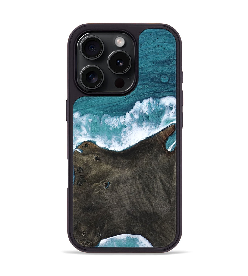 iPhone 16 Pro Wood Phone Case - Shmuel (Coastal, 818285)