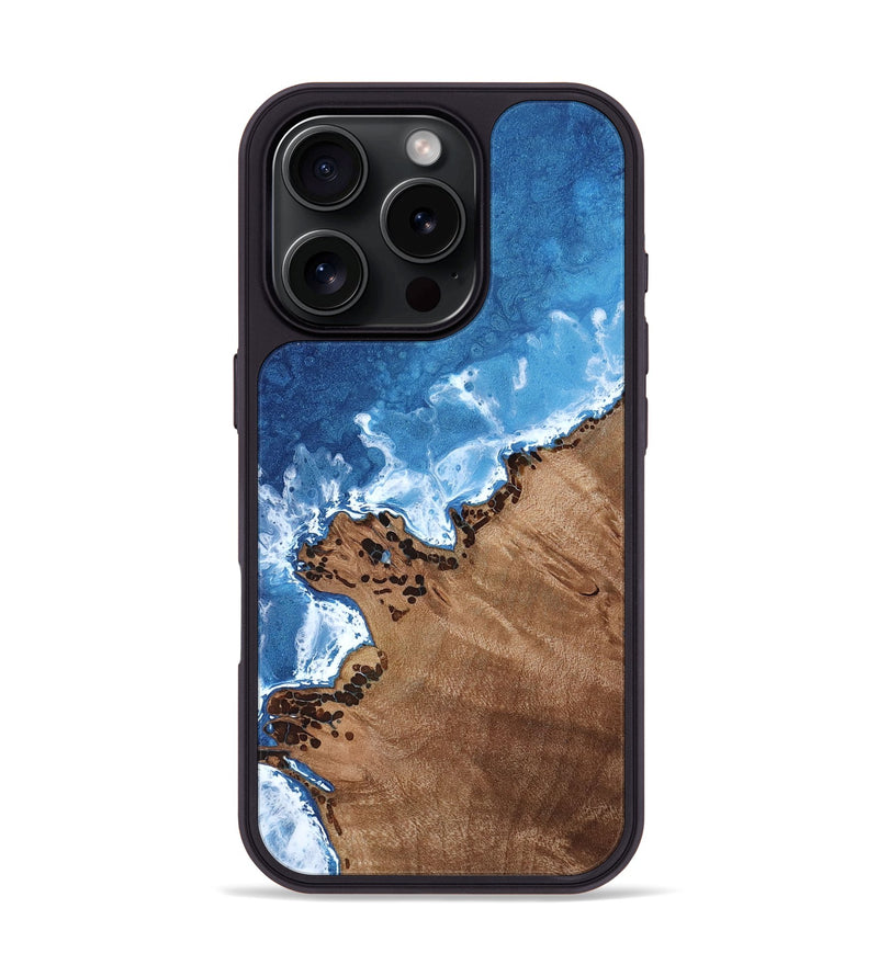 iPhone 16 Pro Wood Phone Case - Freddy (Coastal, 818286)