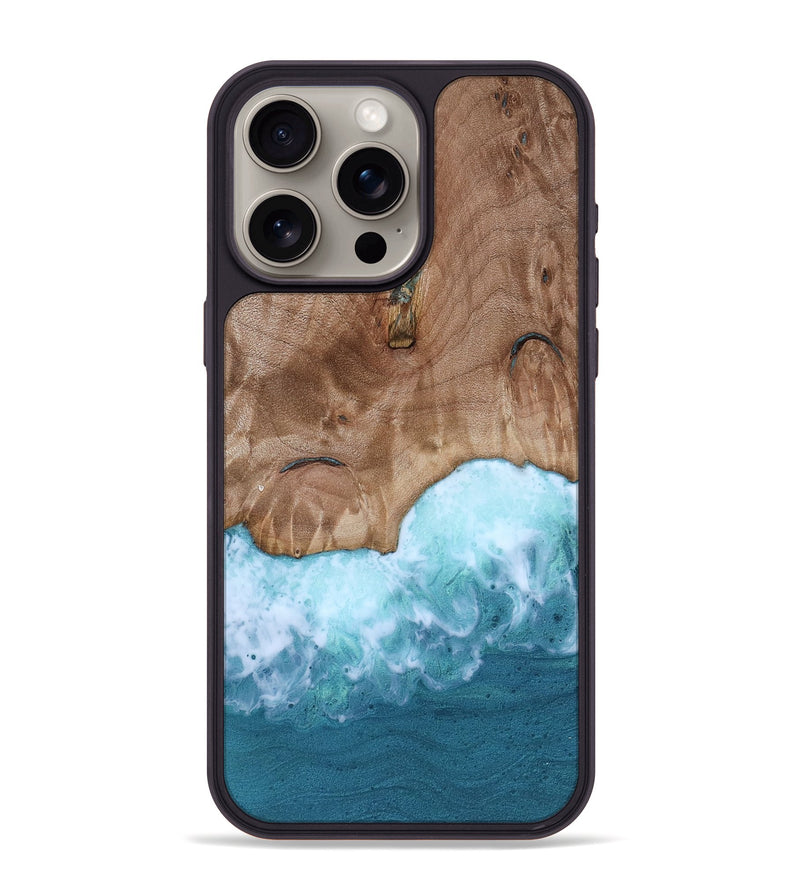 iPhone 15 Pro Max Wood Phone Case - Mahlon (Coastal, 818287)