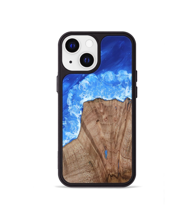 iPhone 13 mini Wood Phone Case - Titan (Coastal, 818296)