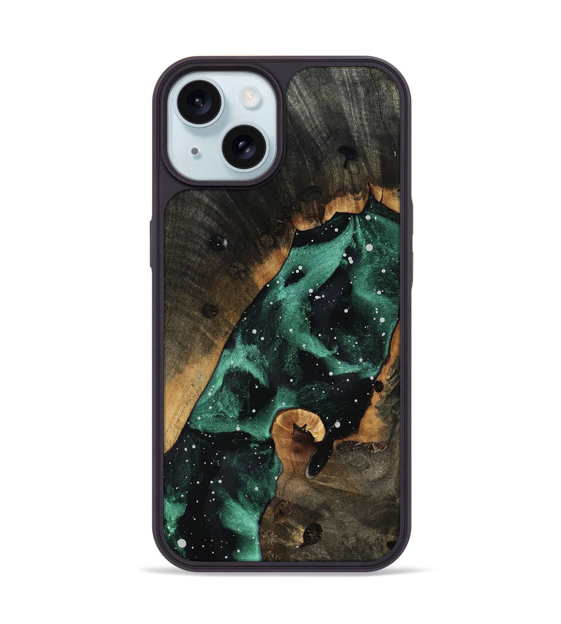 iPhone 15 Wood Phone Case - Twila (Cosmos, 818299)