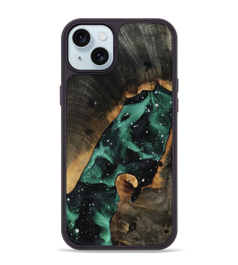 iPhone 15 Plus Wood Phone Case - Twila (Cosmos, 818299)