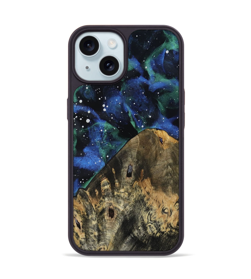 iPhone 15 Wood Phone Case - Weston (Cosmos, 818300)