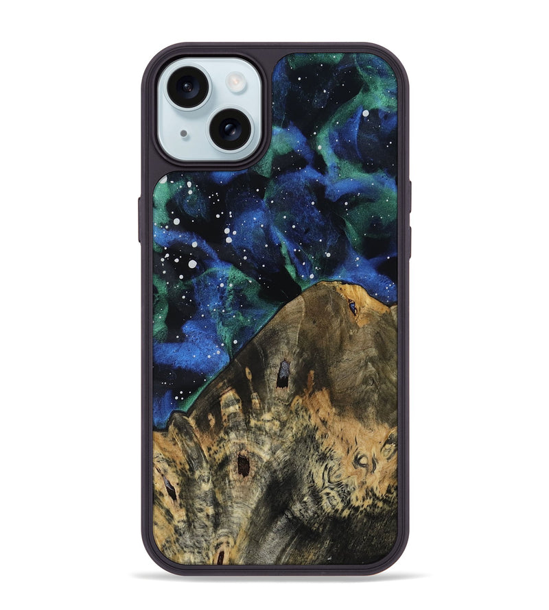 iPhone 15 Plus Wood Phone Case - Weston (Cosmos, 818300)