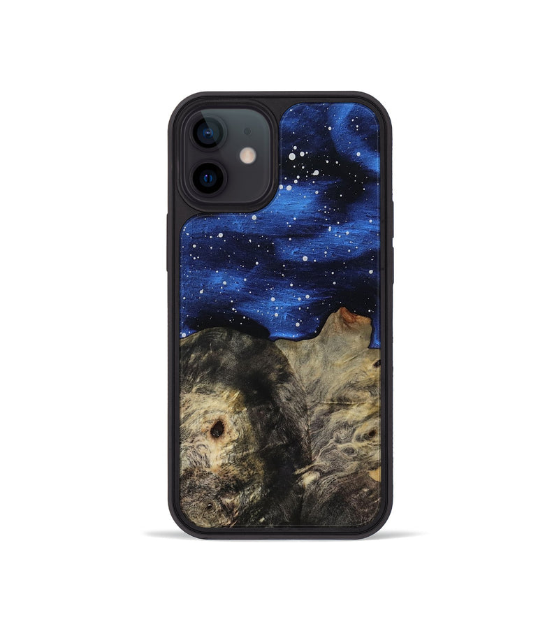 iPhone 12 mini Wood Phone Case - Bret (Cosmos, 818303)