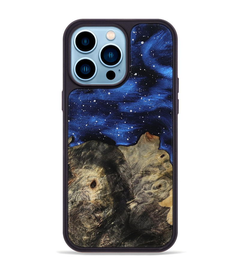 iPhone 14 Pro Max Wood Phone Case - Bret (Cosmos, 818303)