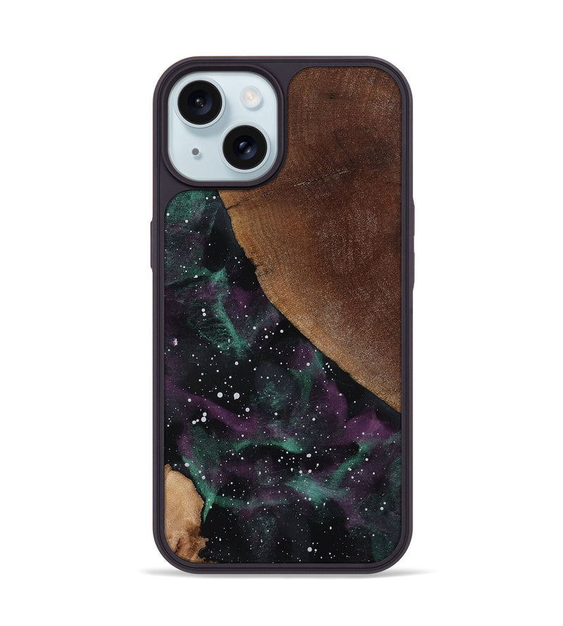 iPhone 15 Wood Phone Case - Madge (Cosmos, 818304)
