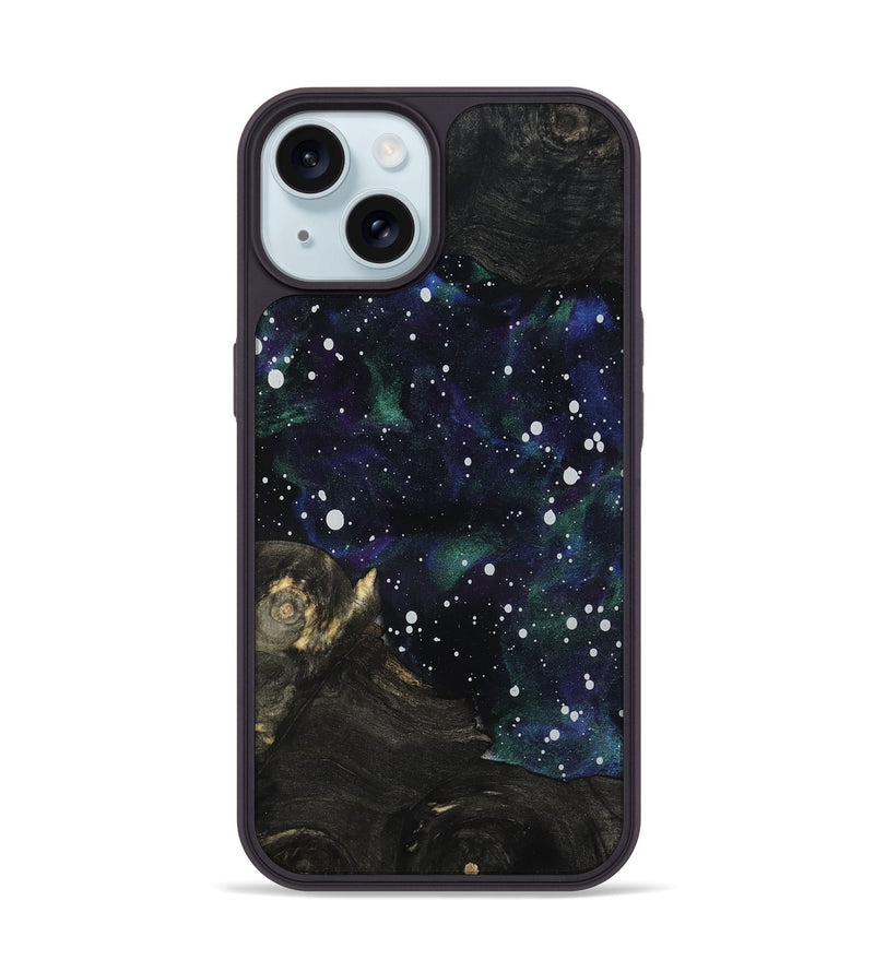 iPhone 15 Wood Phone Case - Bess (Cosmos, 818305)