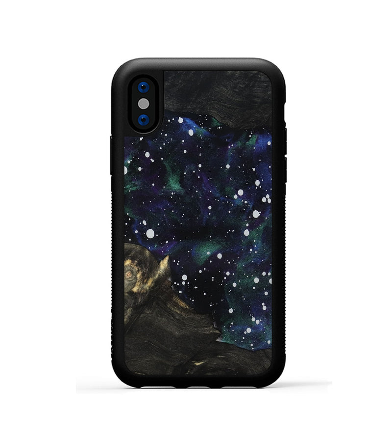 iPhone Xs Wood Phone Case - Bess (Cosmos, 818305)