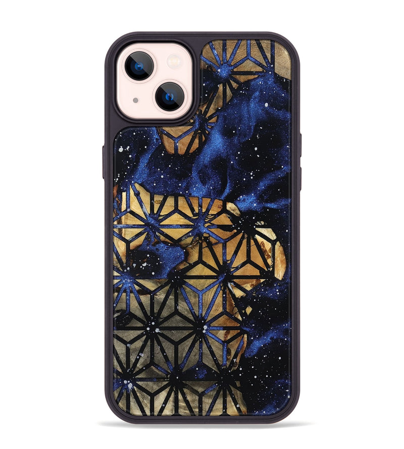 iPhone 14 Plus Wood Phone Case - Maryam (Cosmos, 818308)