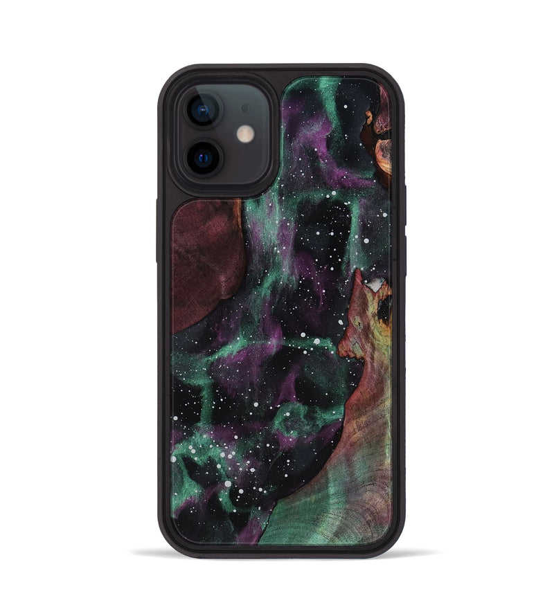 iPhone 12 Wood Phone Case - Shirlee (Cosmos, 818312)