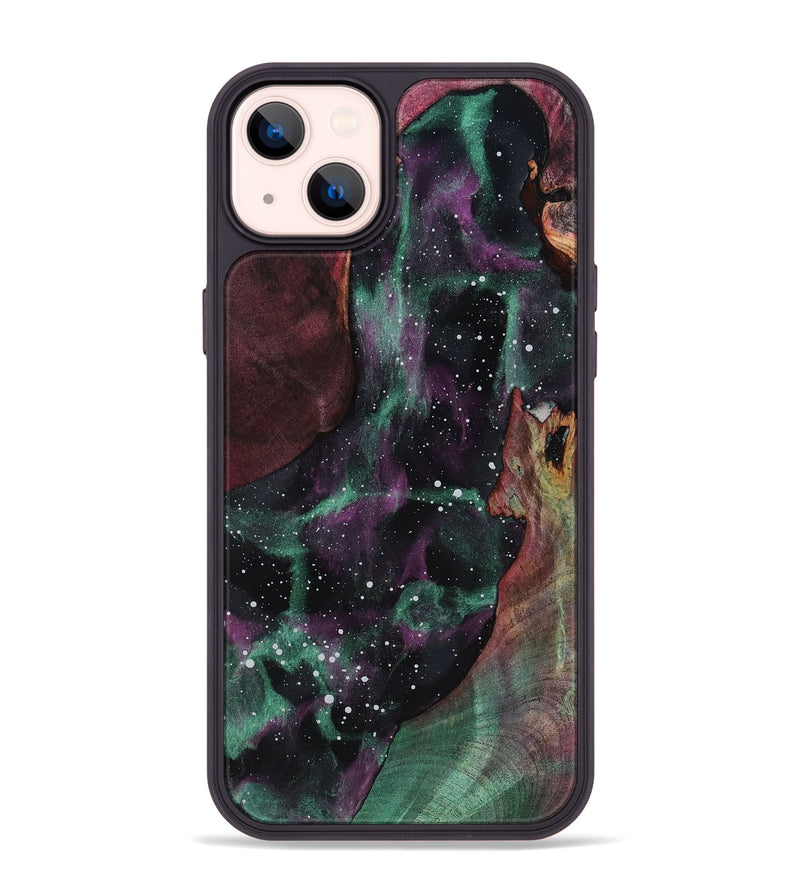 iPhone 14 Plus Wood Phone Case - Shirlee (Cosmos, 818312)