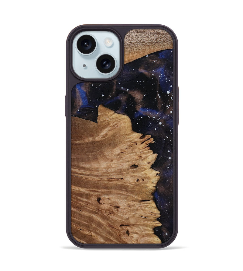 iPhone 15 Wood Phone Case - Tripp (Cosmos, 818313)