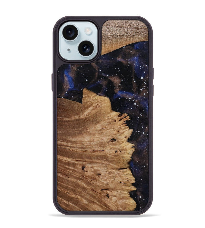 iPhone 15 Plus Wood Phone Case - Tripp (Cosmos, 818313)