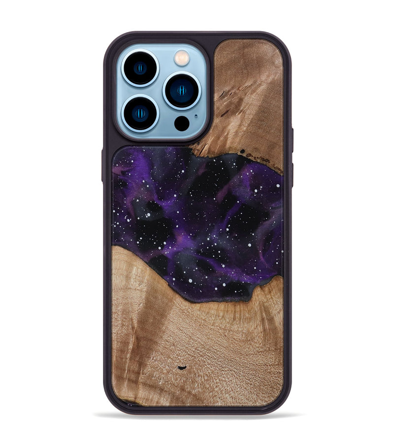 iPhone 14 Pro Max Wood Phone Case - Fredric (Cosmos, 818314)