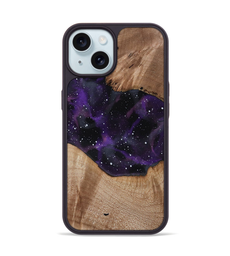 iPhone 15 Wood Phone Case - Fredric (Cosmos, 818314)