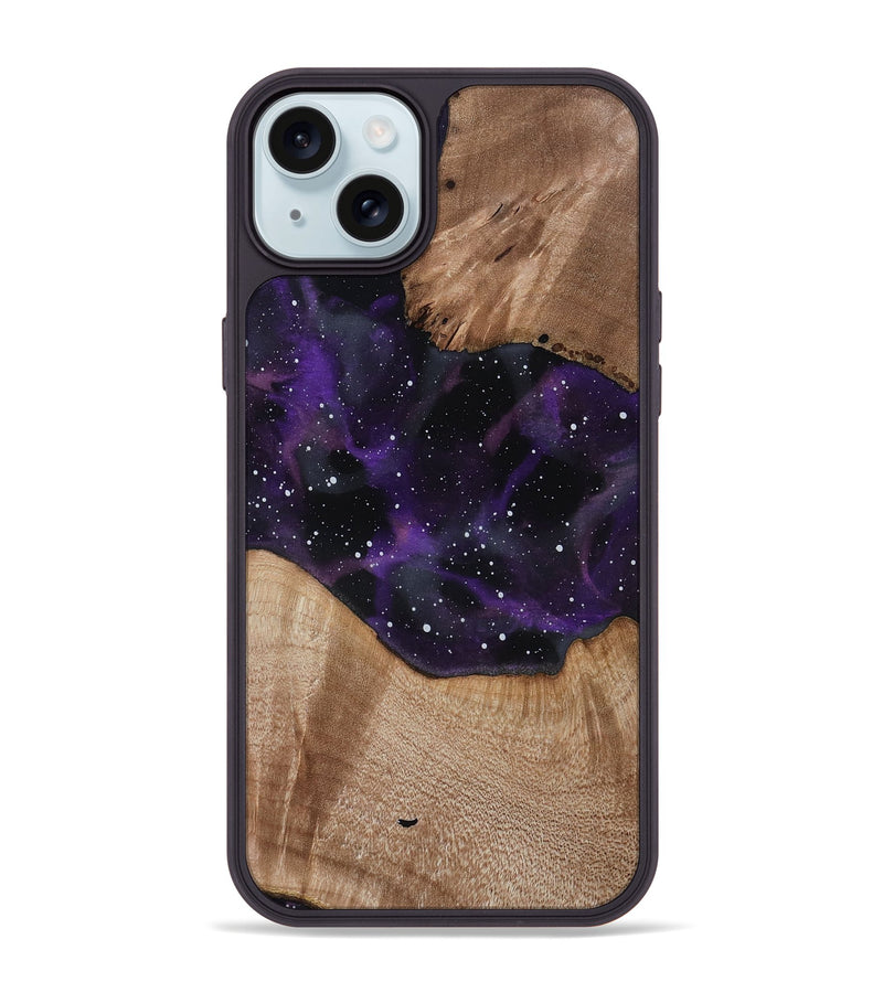 iPhone 15 Plus Wood Phone Case - Fredric (Cosmos, 818314)