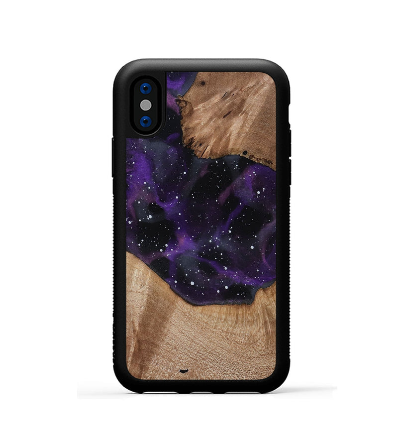 iPhone Xs Wood Phone Case - Fredric (Cosmos, 818314)