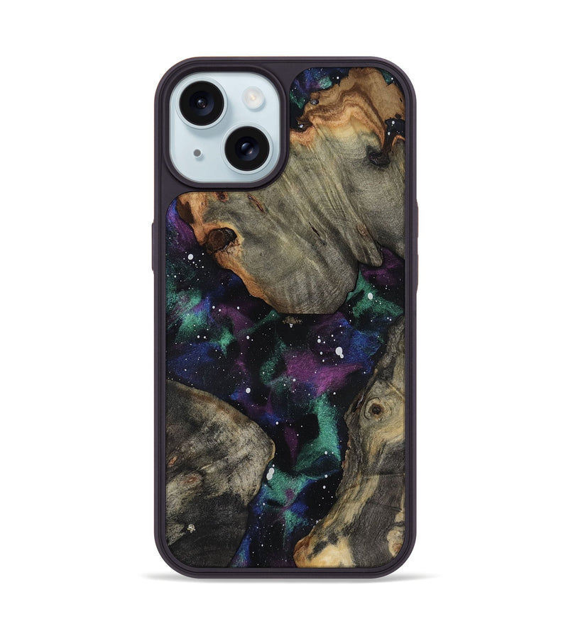 iPhone 15 Wood Phone Case - Madisen (Cosmos, 818315)
