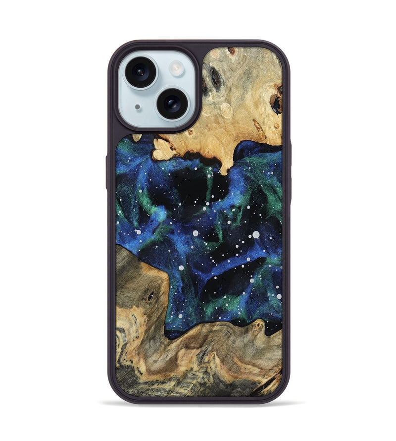 iPhone 15 Wood Phone Case - Brian (Cosmos, 818316)