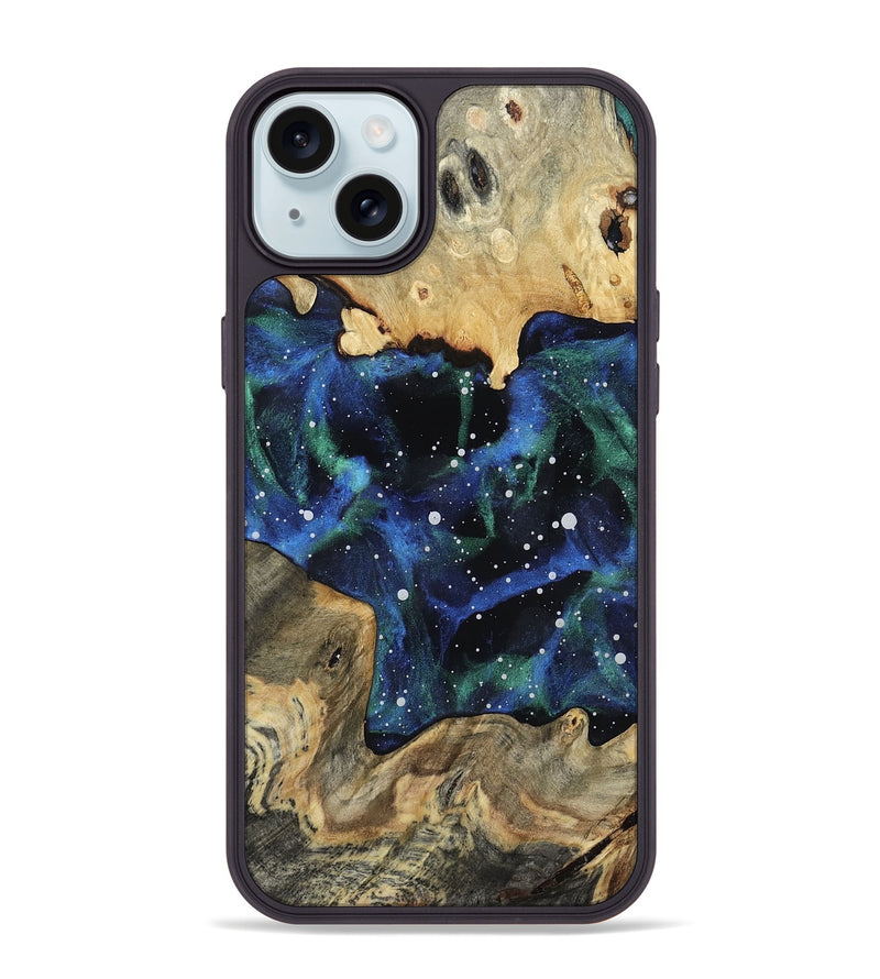 iPhone 15 Plus Wood Phone Case - Brian (Cosmos, 818316)