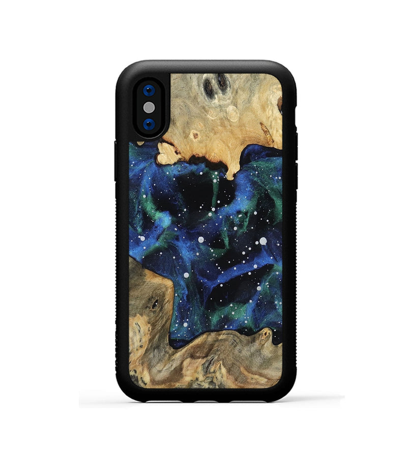 iPhone Xs Wood Phone Case - Brian (Cosmos, 818316)