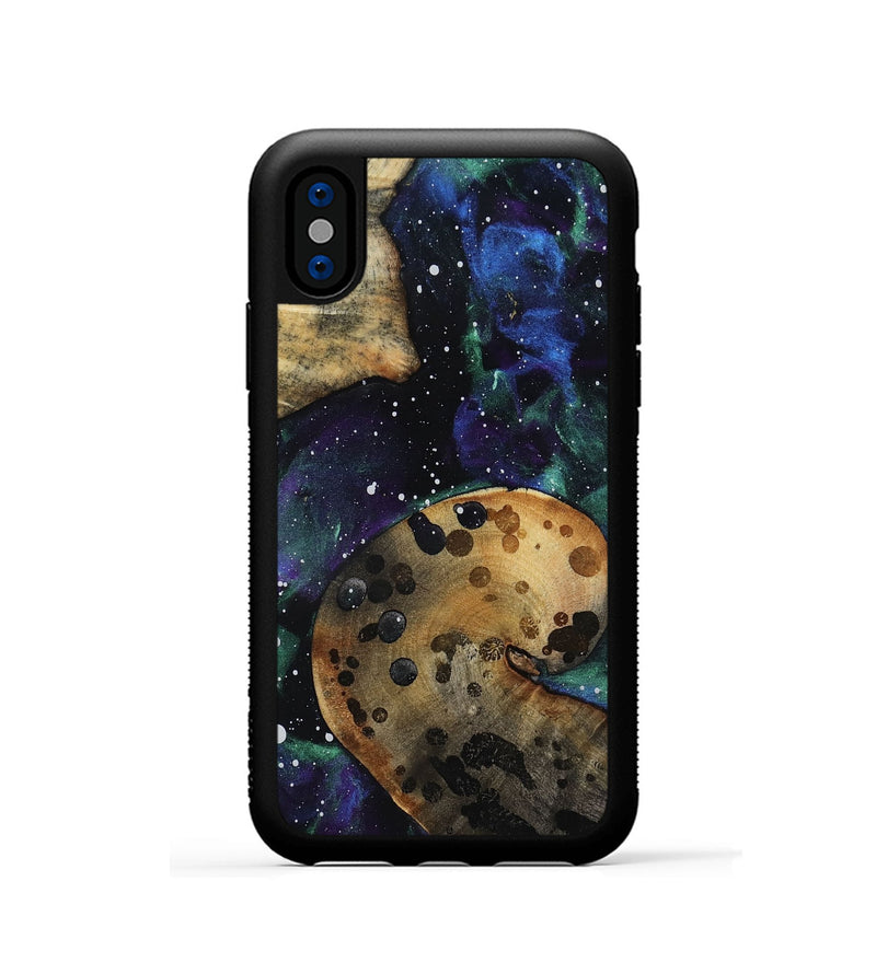 iPhone Xs Wood Phone Case - Tamra (Cosmos, 818318)