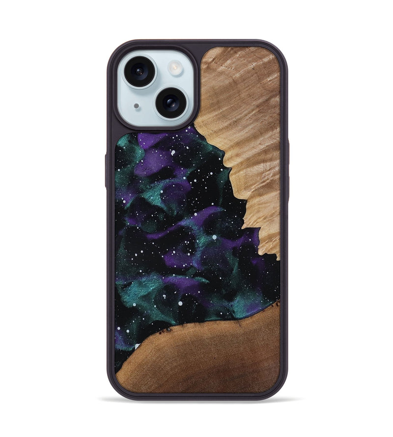 iPhone 15 Wood Phone Case - Coty (Cosmos, 818319)