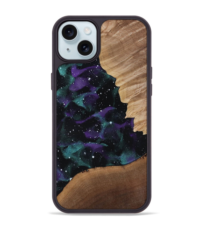 iPhone 15 Plus Wood Phone Case - Coty (Cosmos, 818319)