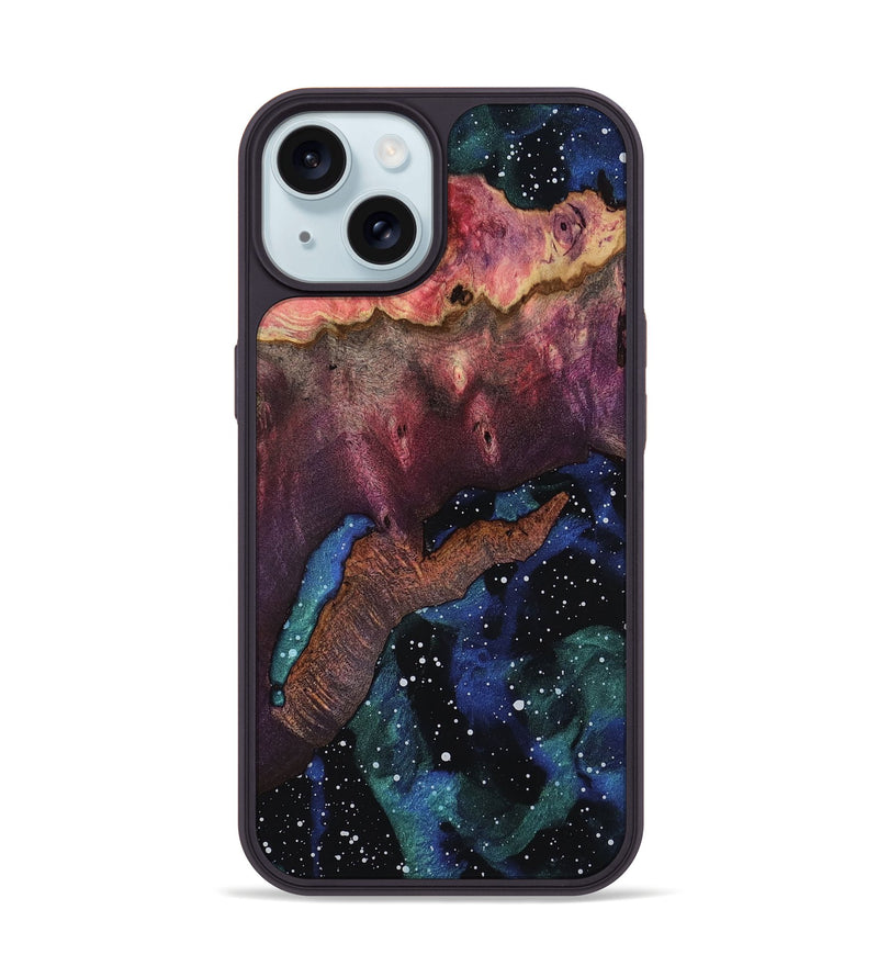 iPhone 15 Wood Phone Case - Mckayla (Cosmos, 818320)