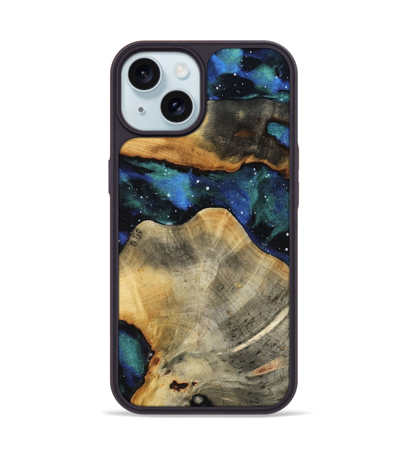 iPhone 15 Wood Phone Case - Shayna (Cosmos, 818322)