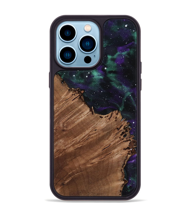 iPhone 14 Pro Max Wood Phone Case - Tressa (Cosmos, 818324)
