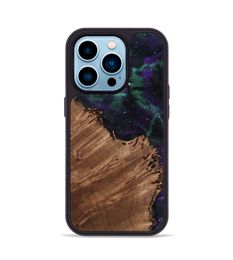 iPhone 14 Pro Wood Phone Case - Tressa (Cosmos, 818324)