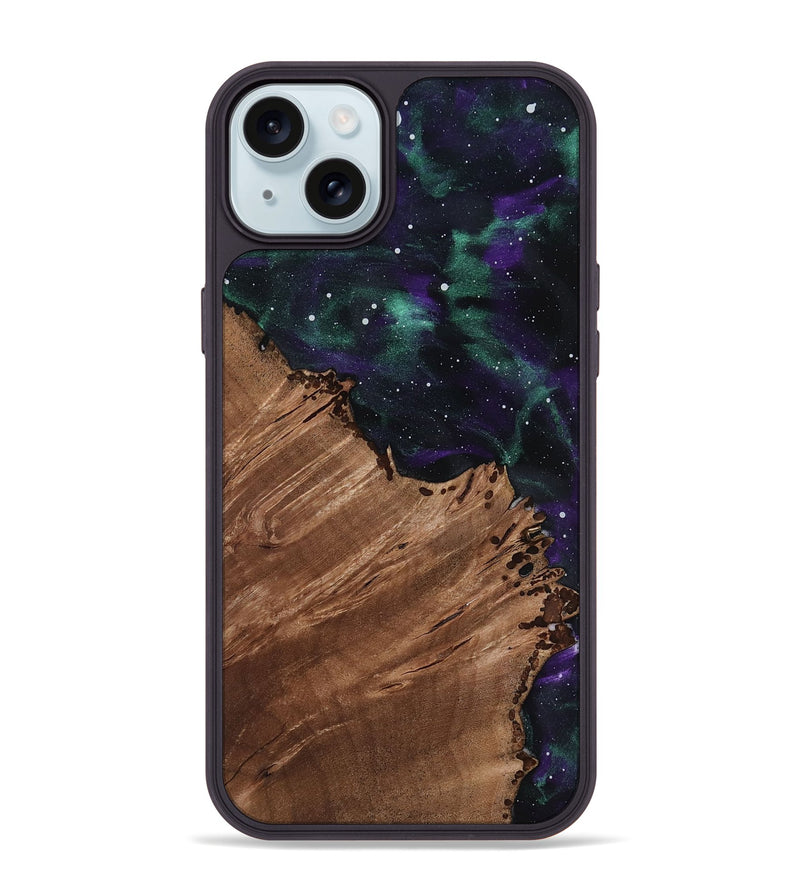 iPhone 15 Plus Wood Phone Case - Tressa (Cosmos, 818324)