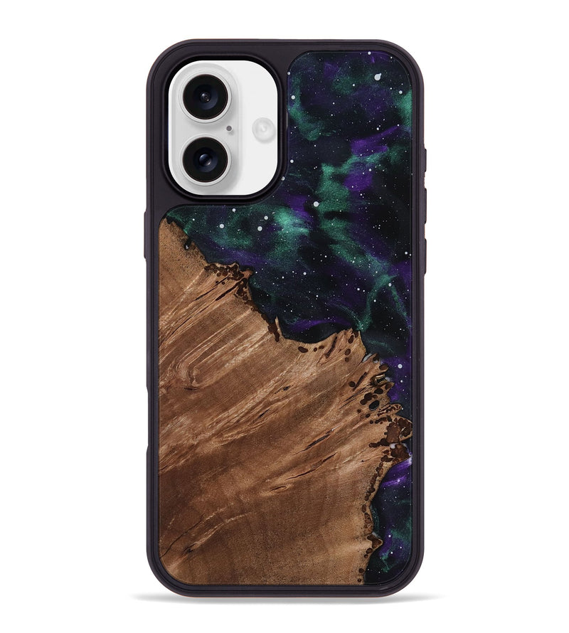 iPhone 16 Plus Wood Phone Case - Tressa (Cosmos, 818324)