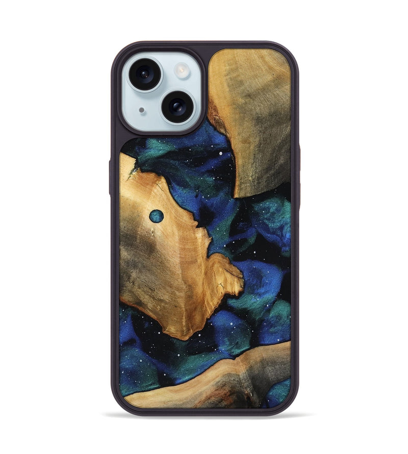 iPhone 15 Wood Phone Case - Rocio (Cosmos, 818329)