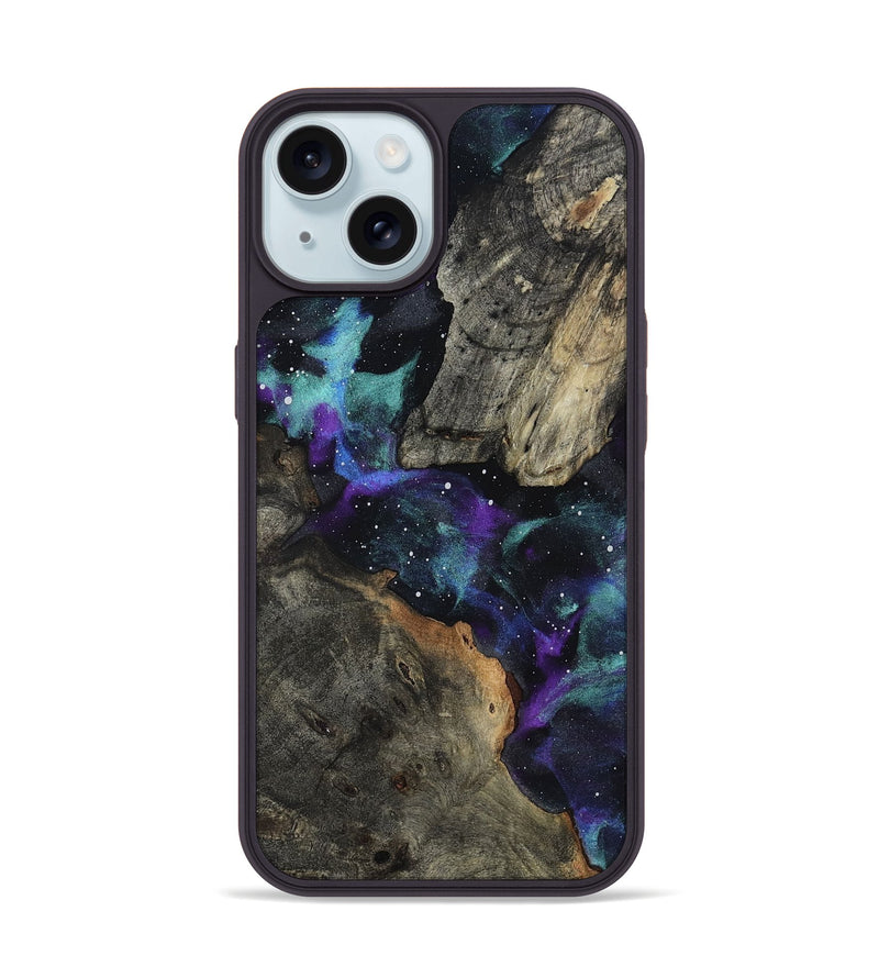 iPhone 15 Wood Phone Case - Katia (Cosmos, 818333)