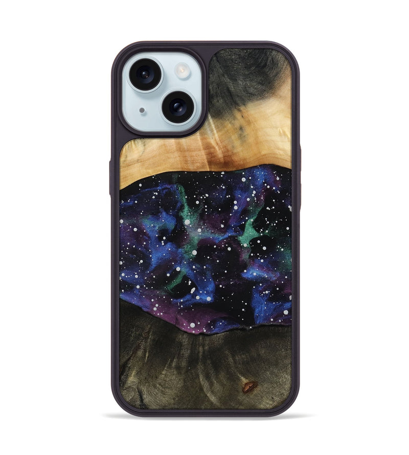 iPhone 15 Wood Phone Case - Jo (Cosmos, 818334)