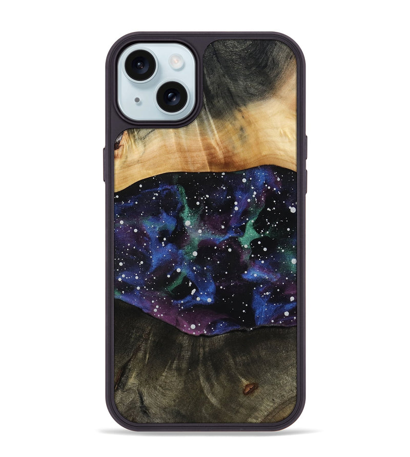 iPhone 15 Plus Wood Phone Case - Jo (Cosmos, 818334)