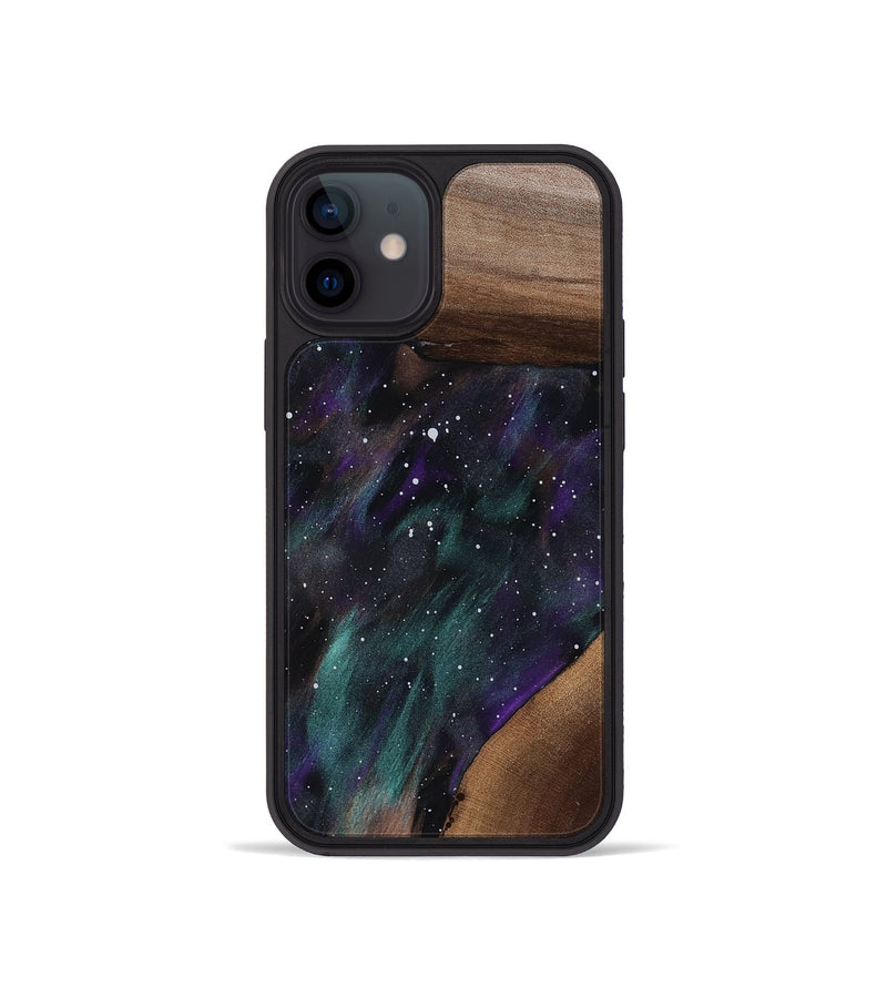 iPhone 12 mini Wood Phone Case - Solomon (Cosmos, 818341)