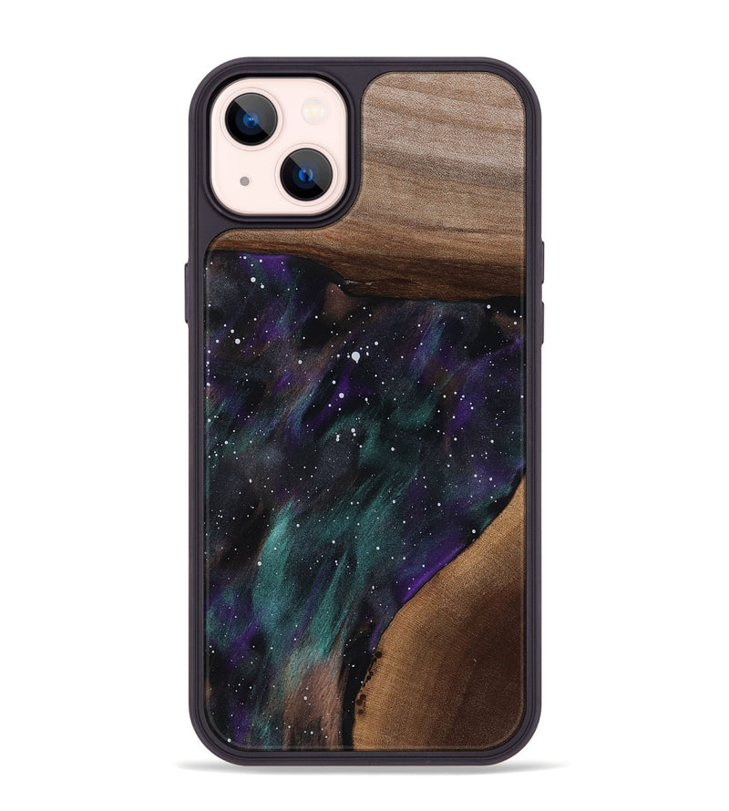 iPhone 14 Plus Wood Phone Case - Solomon (Cosmos, 818341)