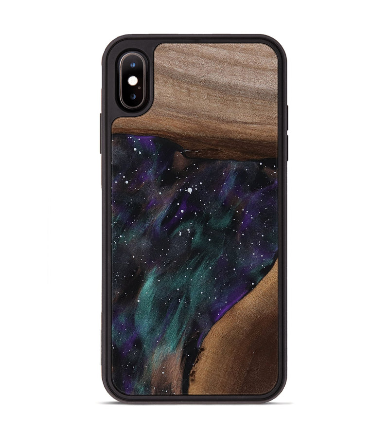 iPhone Xs Max Wood Phone Case - Solomon (Cosmos, 818341)