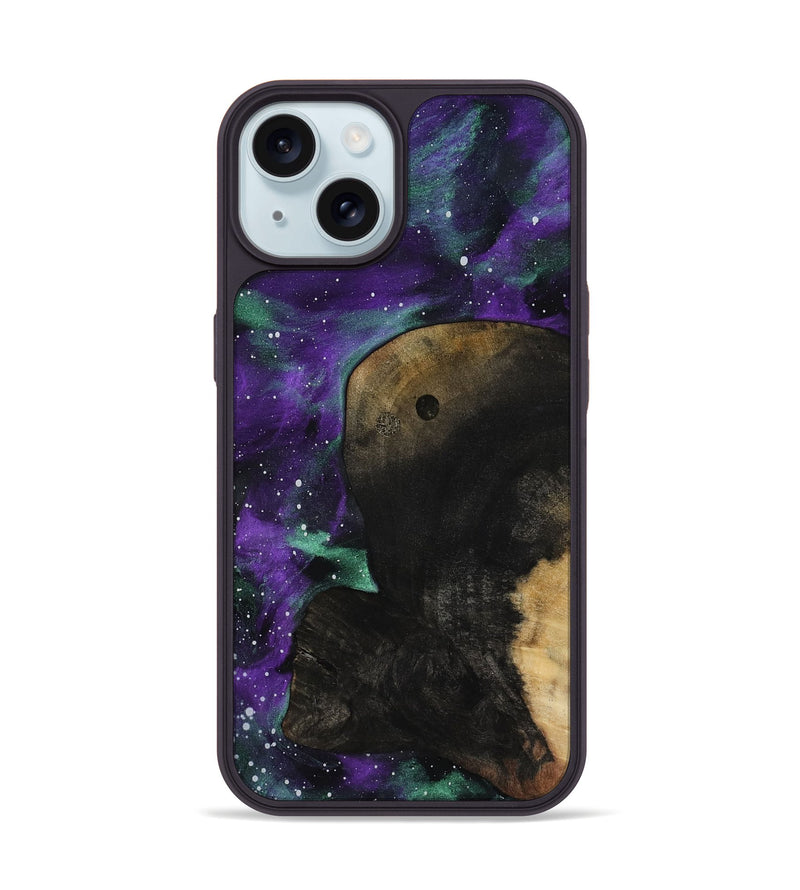 iPhone 15 Wood Phone Case - Luz (Cosmos, 818342)