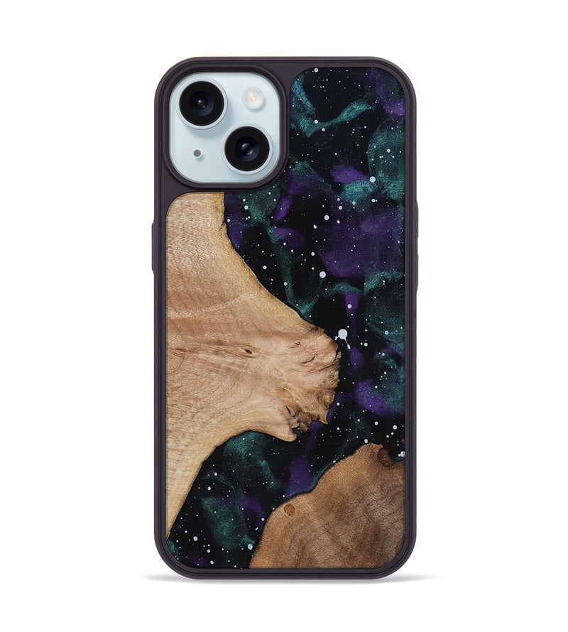 iPhone 15 Wood Phone Case - Jeramy (Cosmos, 818345)