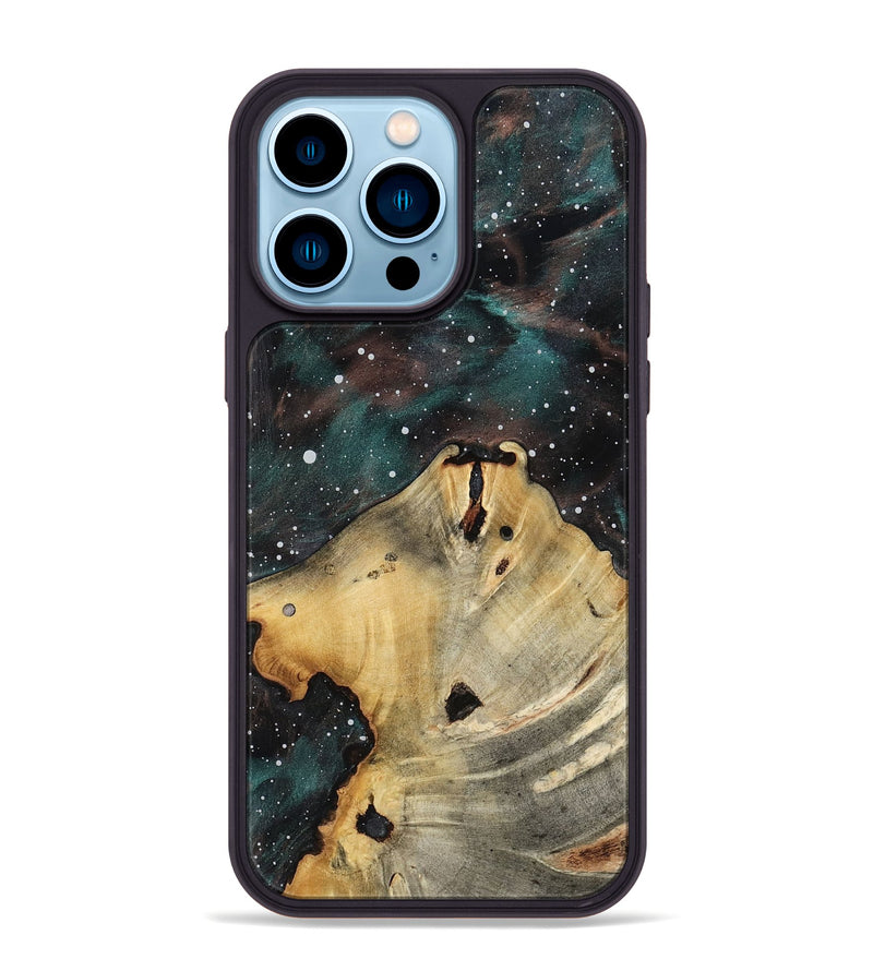 iPhone 14 Pro Max Wood Phone Case - Kiarra (Cosmos, 818350)
